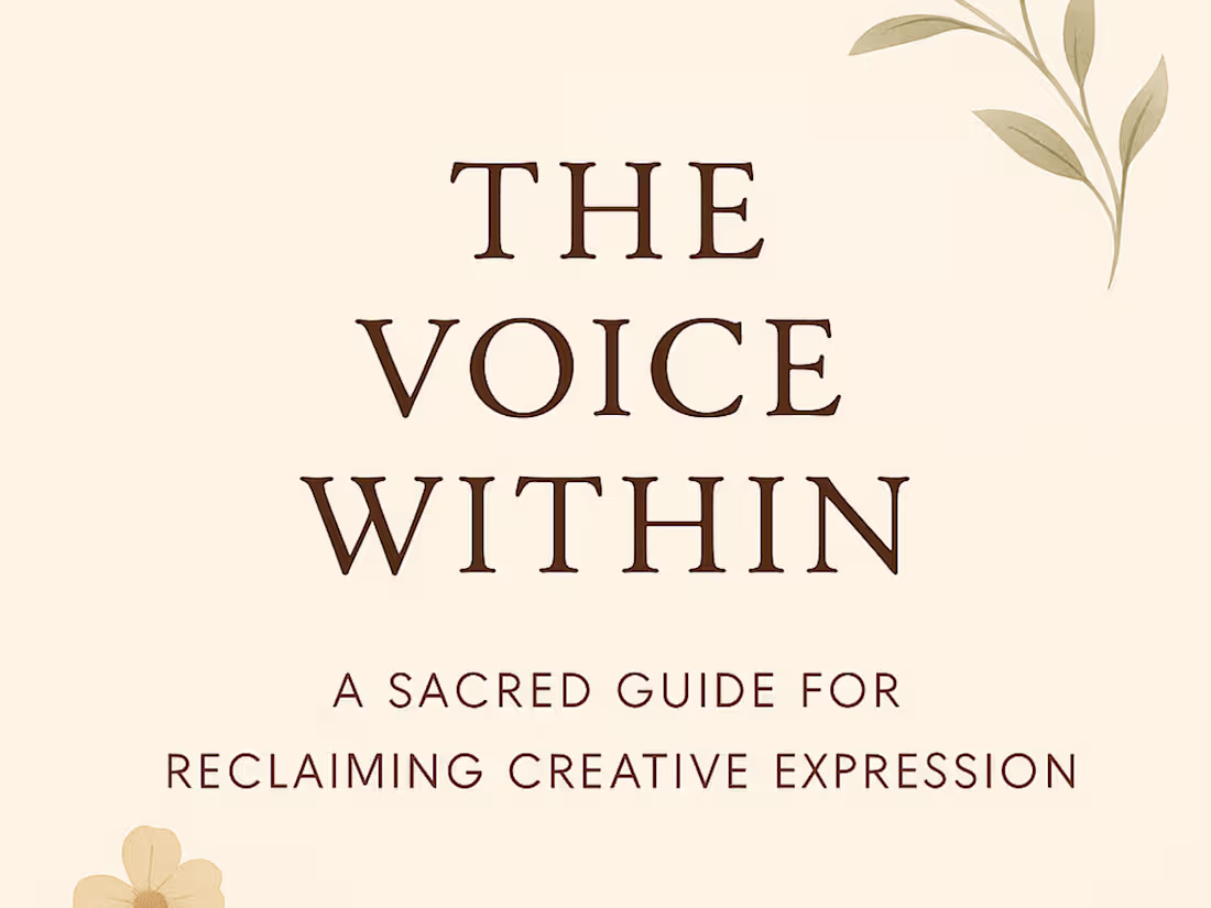 Cover image for Freebie - Finding Your Inner Voice Workbook 