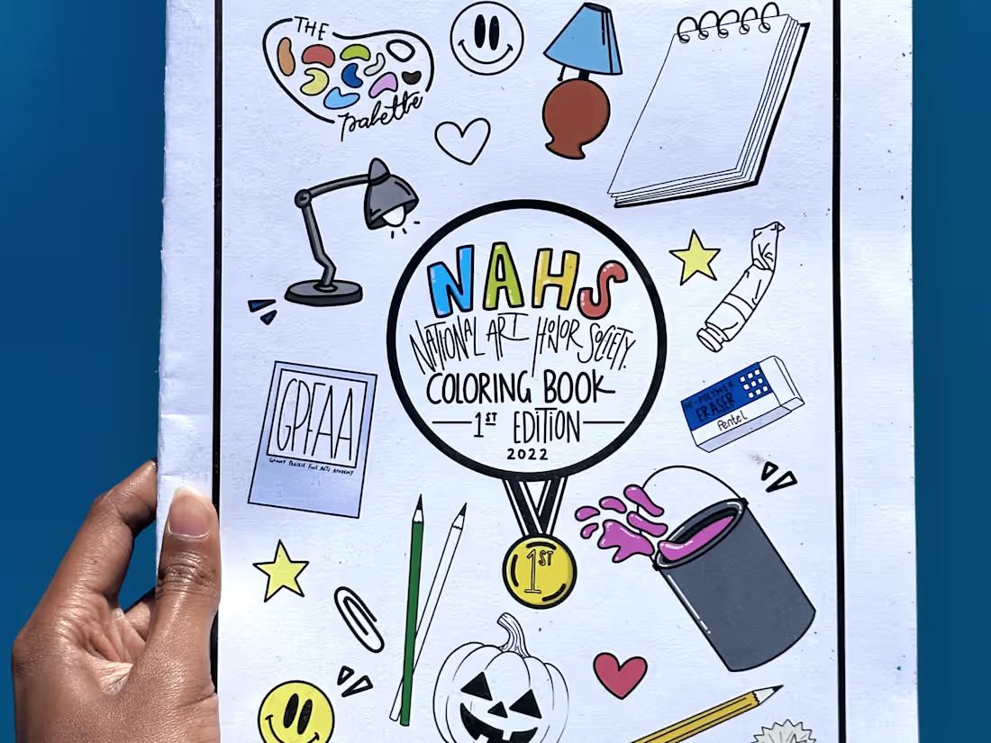 Cover image for Cover Illustration for Coloring Book