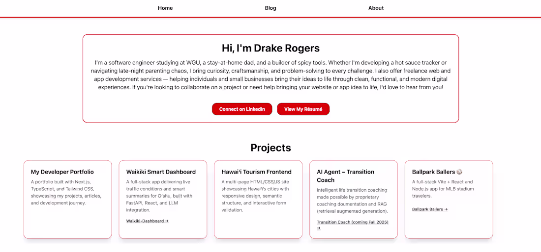 Cover image for drakerogers.com