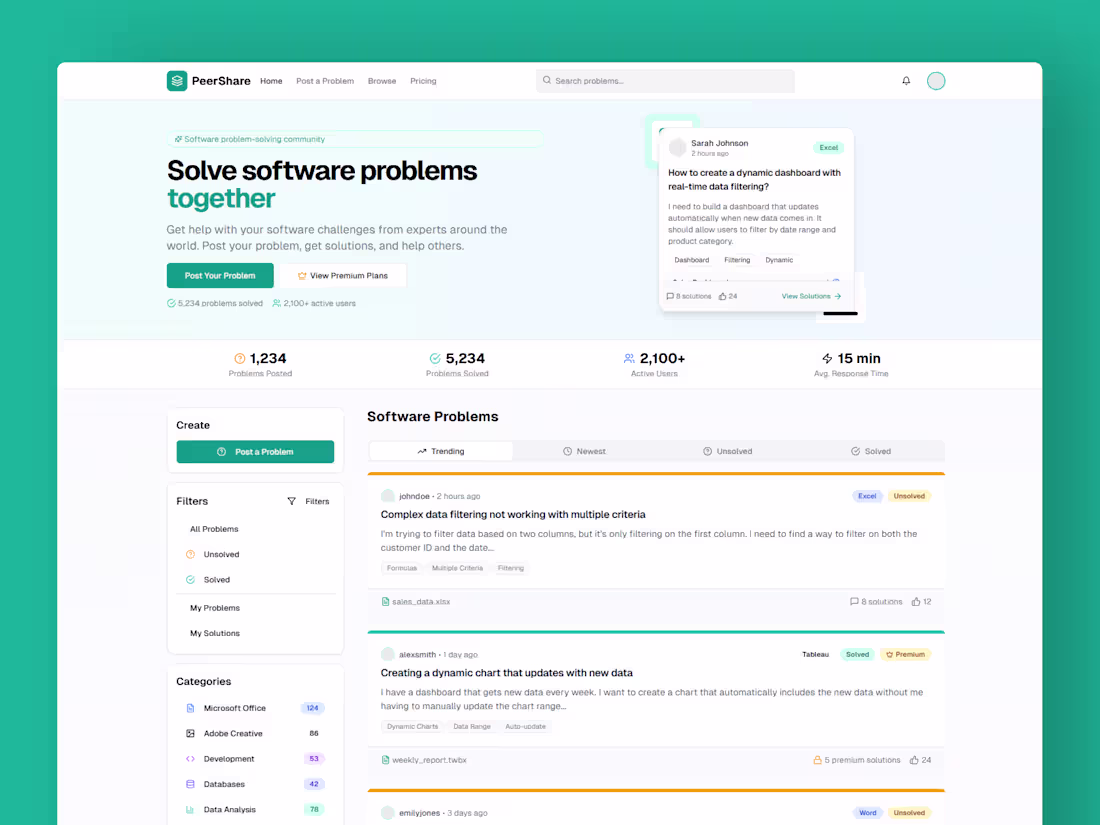 Cover image for PeerShare Platform Development