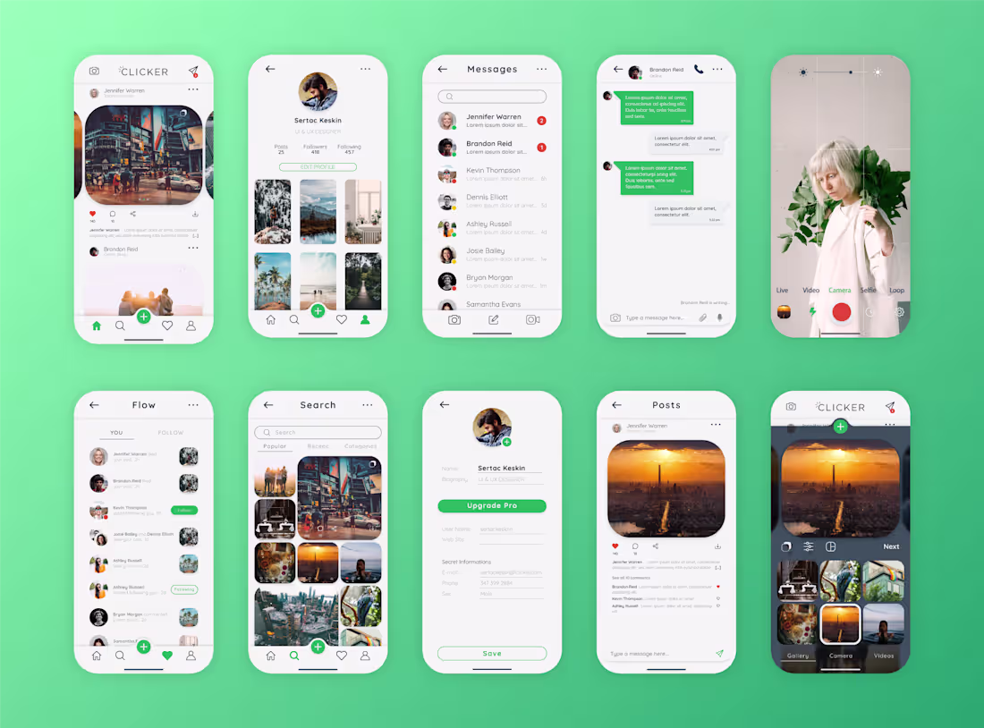 Cover image for Clicker | Social Media App