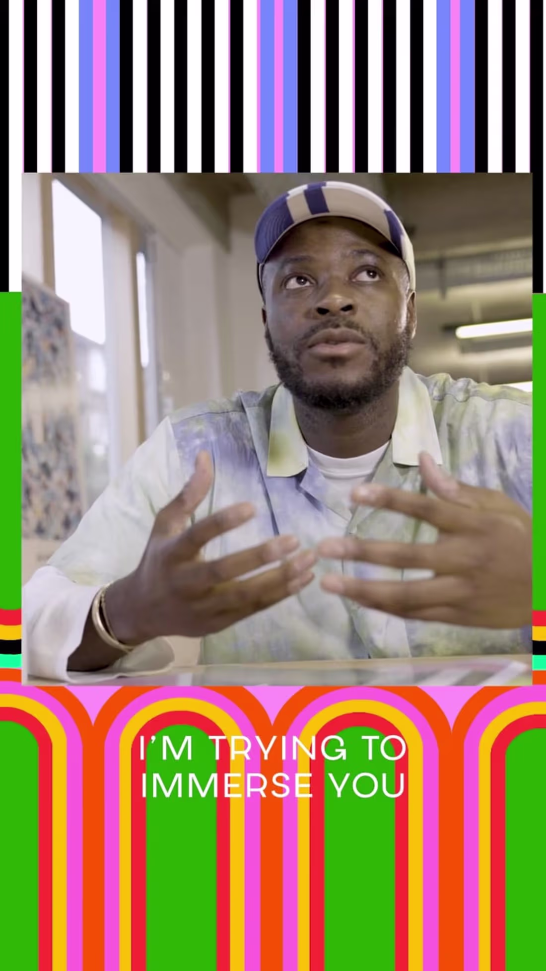 Cover image for Bombay Sapphire | Yinka Ilori 