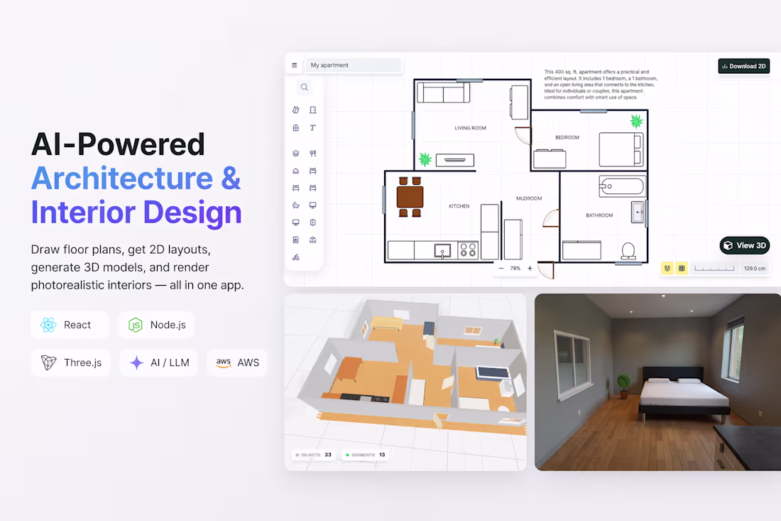 Cover image for Full-stack AI web application for