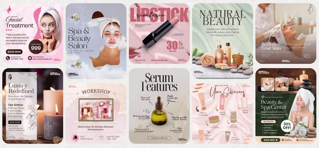 Cover image for Skincare and Spa Campaign