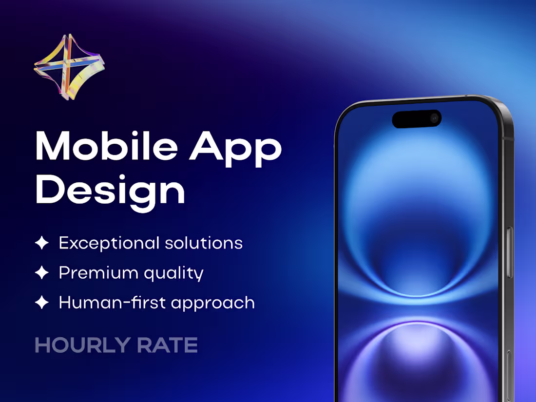 Cover image for Mobile App Design (Hourly Rate)