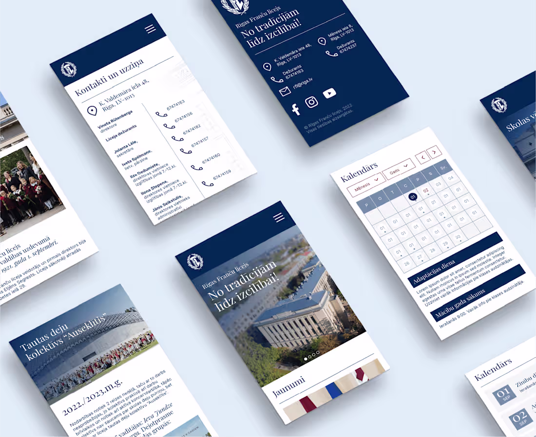 Cover image for RFL | School Web Design