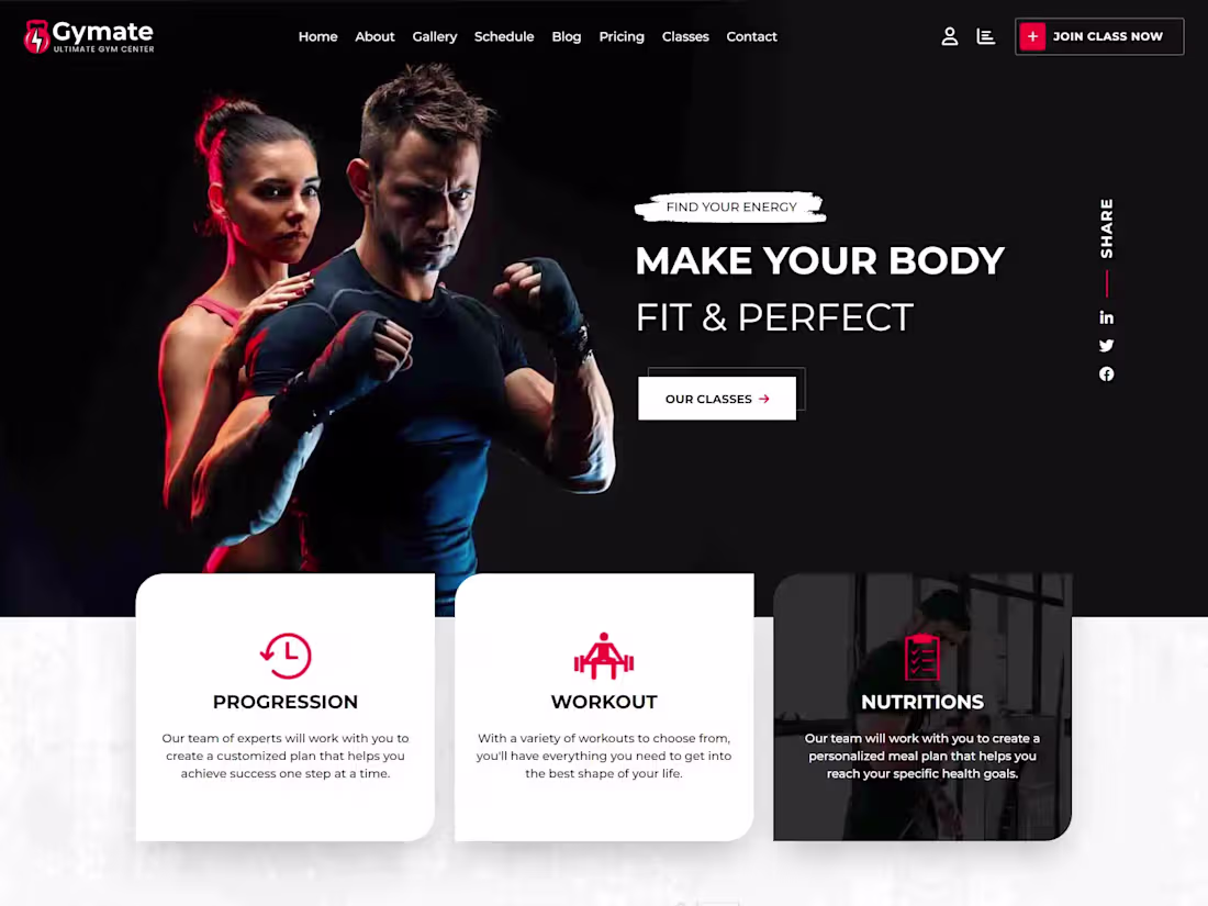 Cover image for Gymate