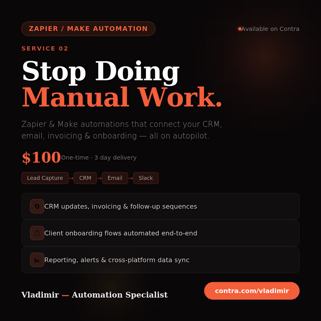 Cover image for Your CRM isn't updating itself.
Your