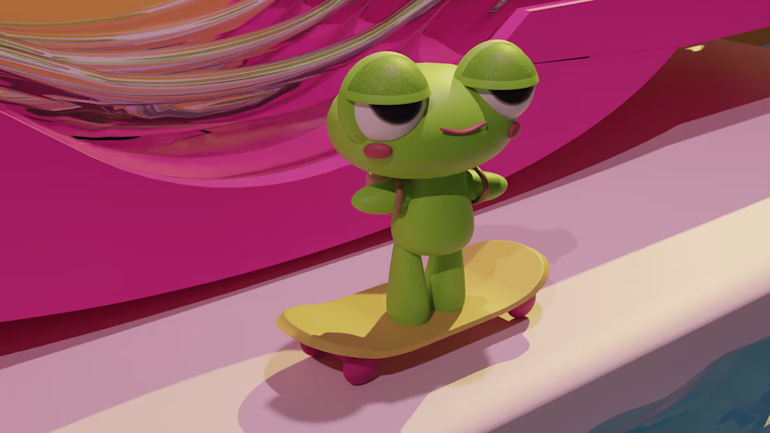 Cover image for 3D Animation I Froggo Paradise 