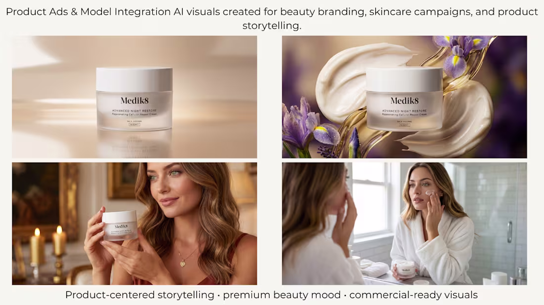 Cover image for Luxury Beauty Campaign Concept