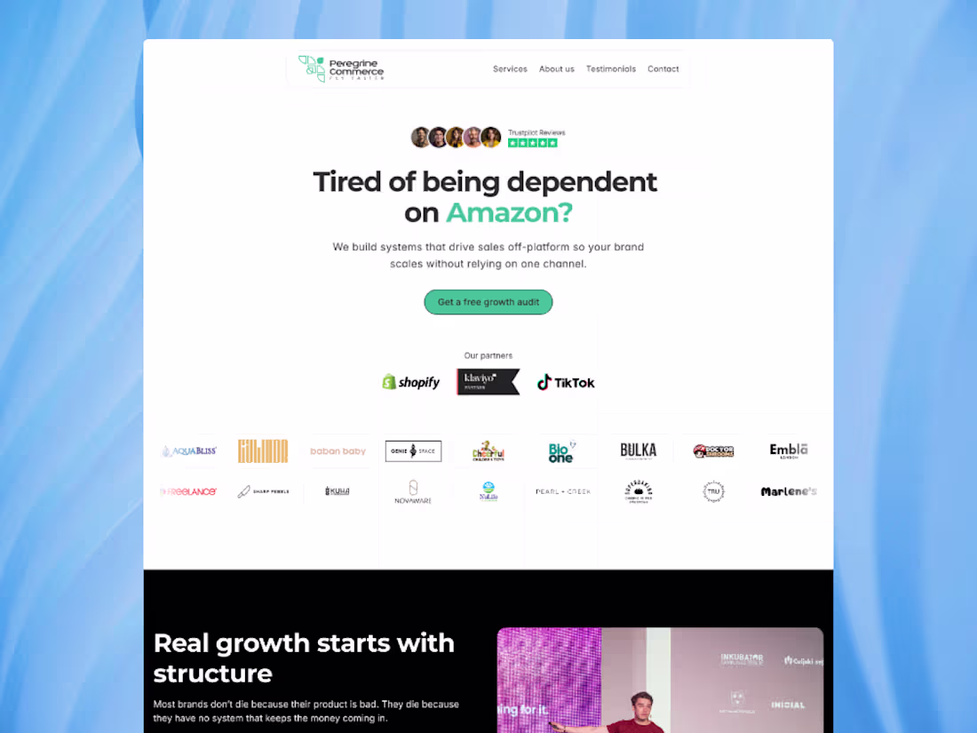 Cover image for Another Framer website project wrapped up! Focused on clean ...