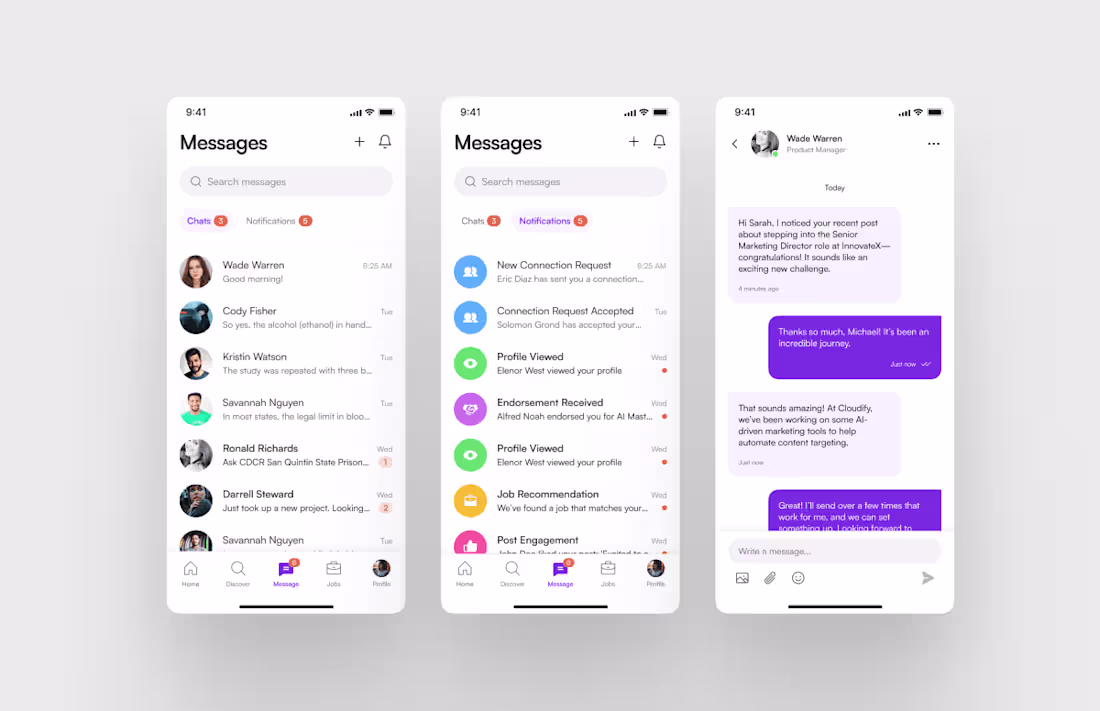 Cover image for A social media app for professionals