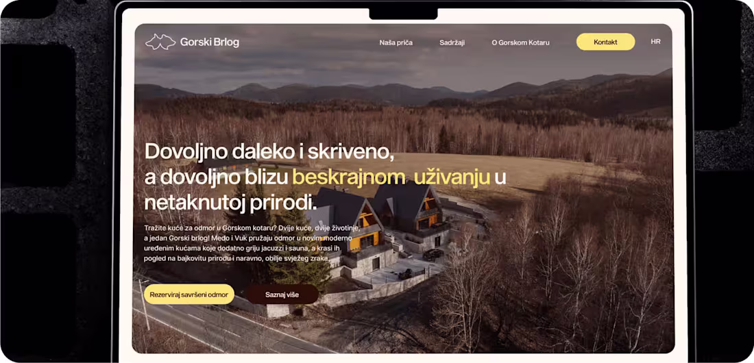 Cover image for Gorski brlog