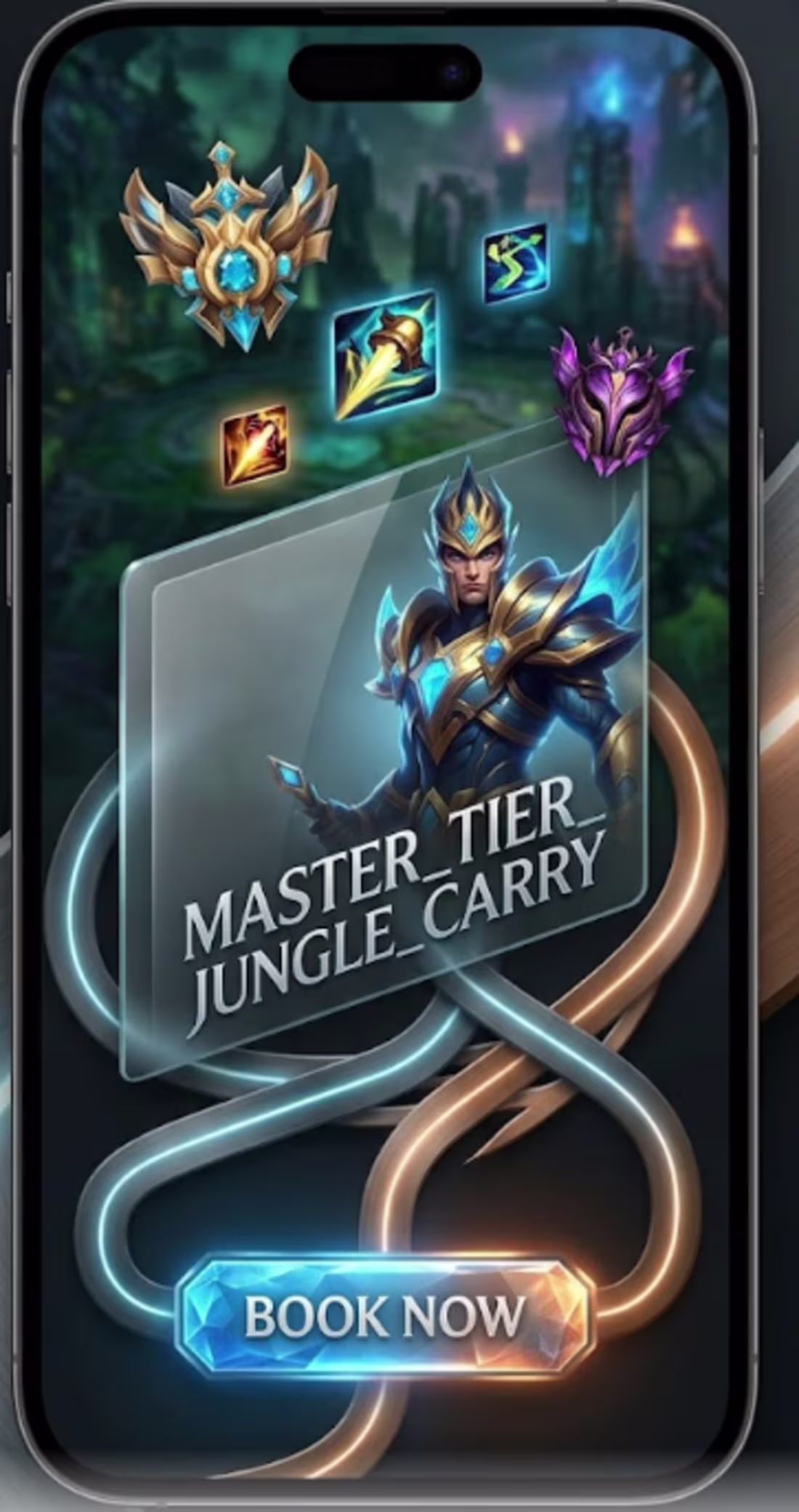 Cover image for Title: Gaming-Native UI/UX: League of