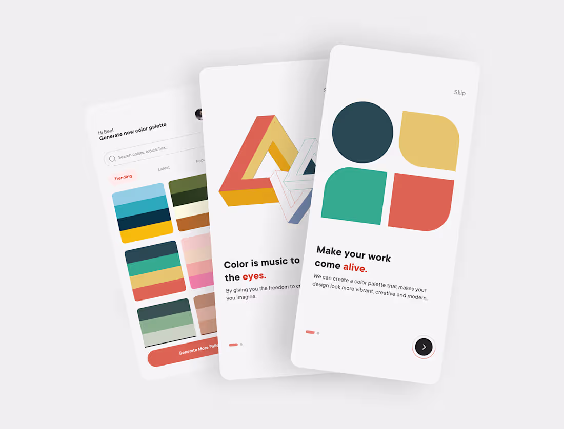 Cover image for Curlors App (UI Design)