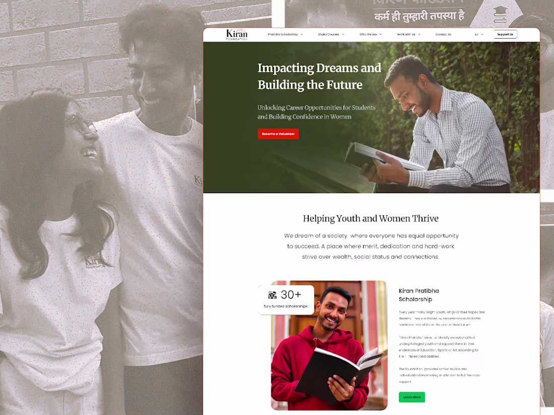 Cover image for New Digital Story for Kiran Foundation