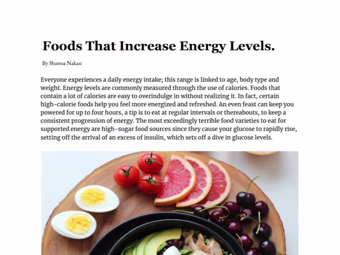 Cover image for Article writing.