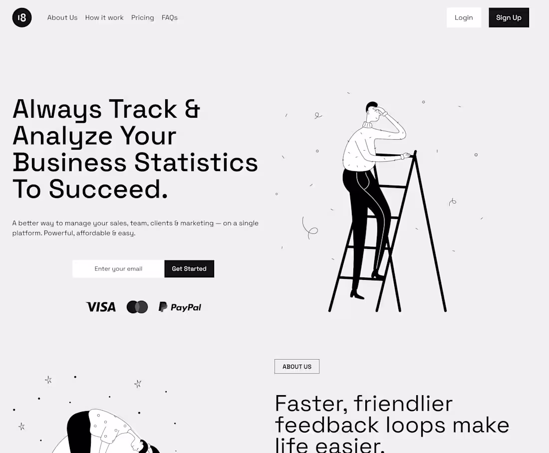 Cover image for High Landing - Landing Page