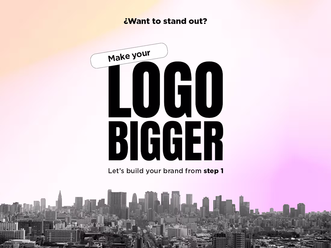 Cover image for Your brand, standing out from. the rest. Let's work together.