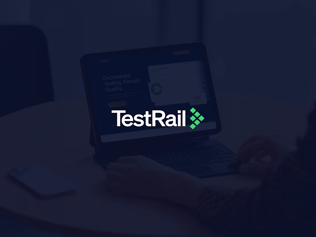 Cover image for TestRail Landing Page Design