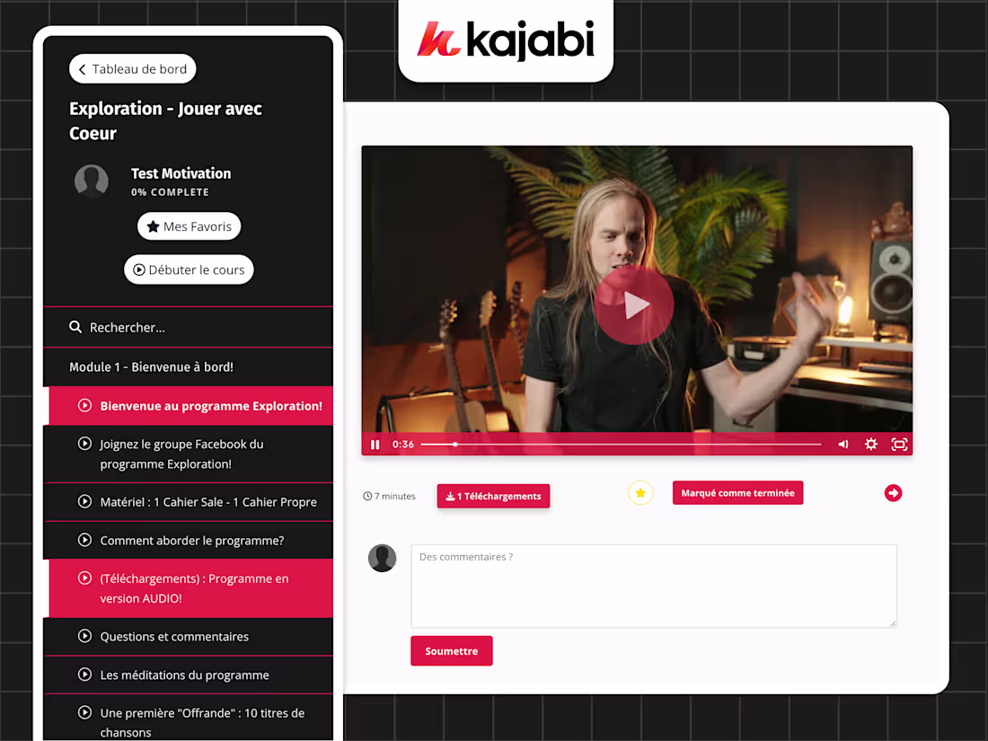 Cover image for Interactive SaaS Learning Dashboard