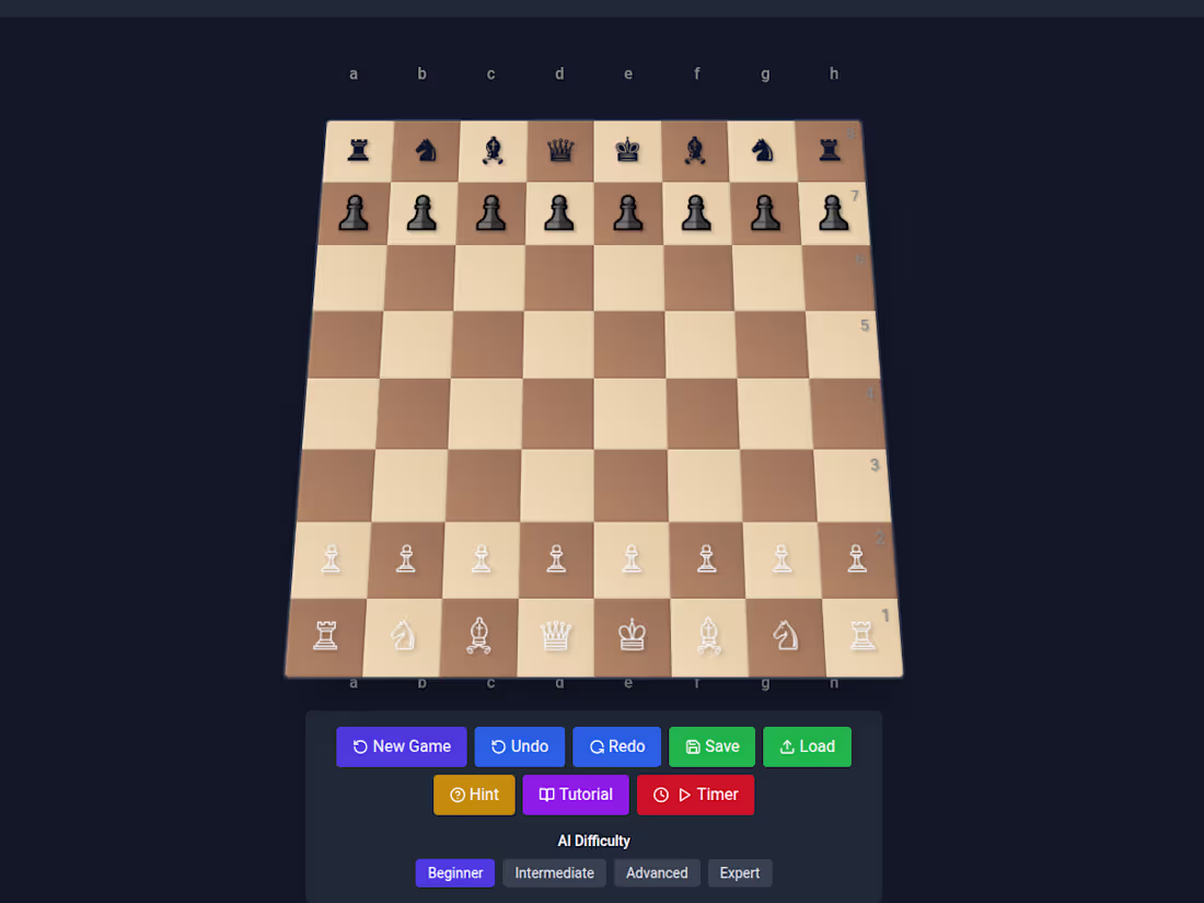 Cover image for Interactive Chess Game