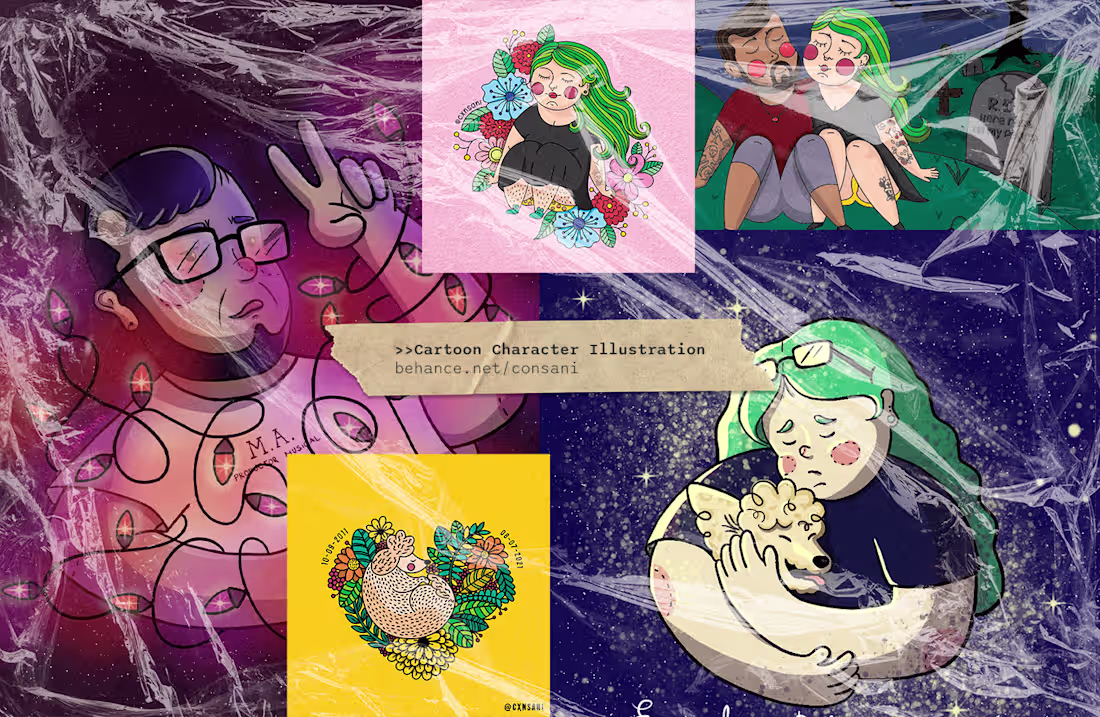 Cover image for Custom Cartoon Character Illustration