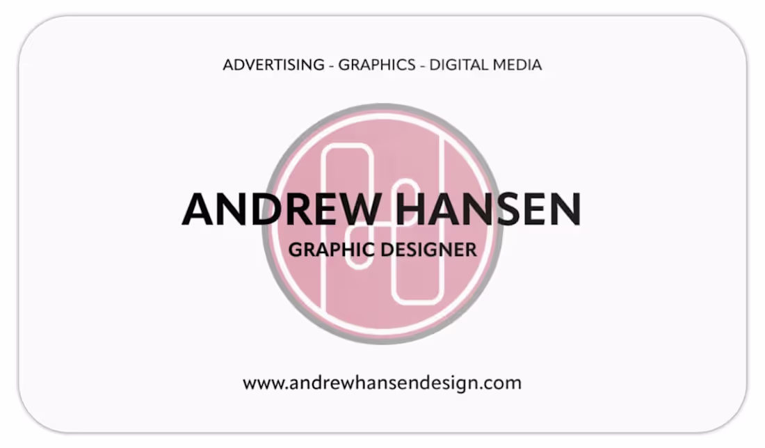 Cover image for Personal Business Card
