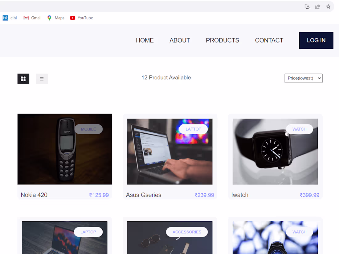 Cover image for React Ecommerce Store