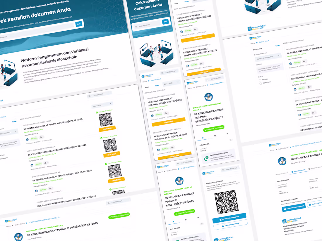 Cover image for Kemendikbud Blockchain Based Certificate Validation 