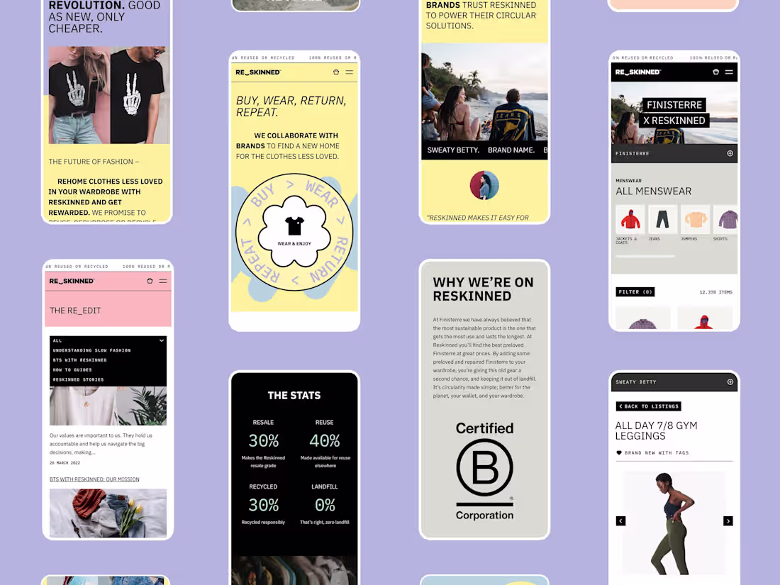 Cover image for Reskinned