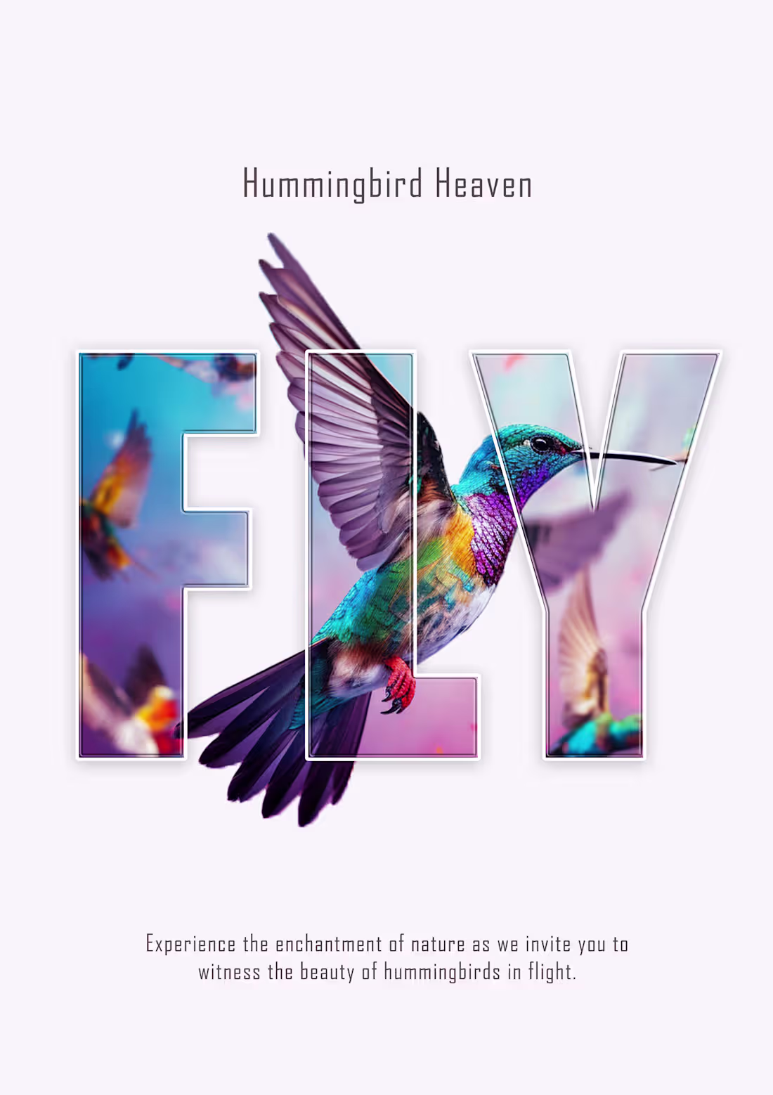 Cover image for Poster Design For Hummingbird Event