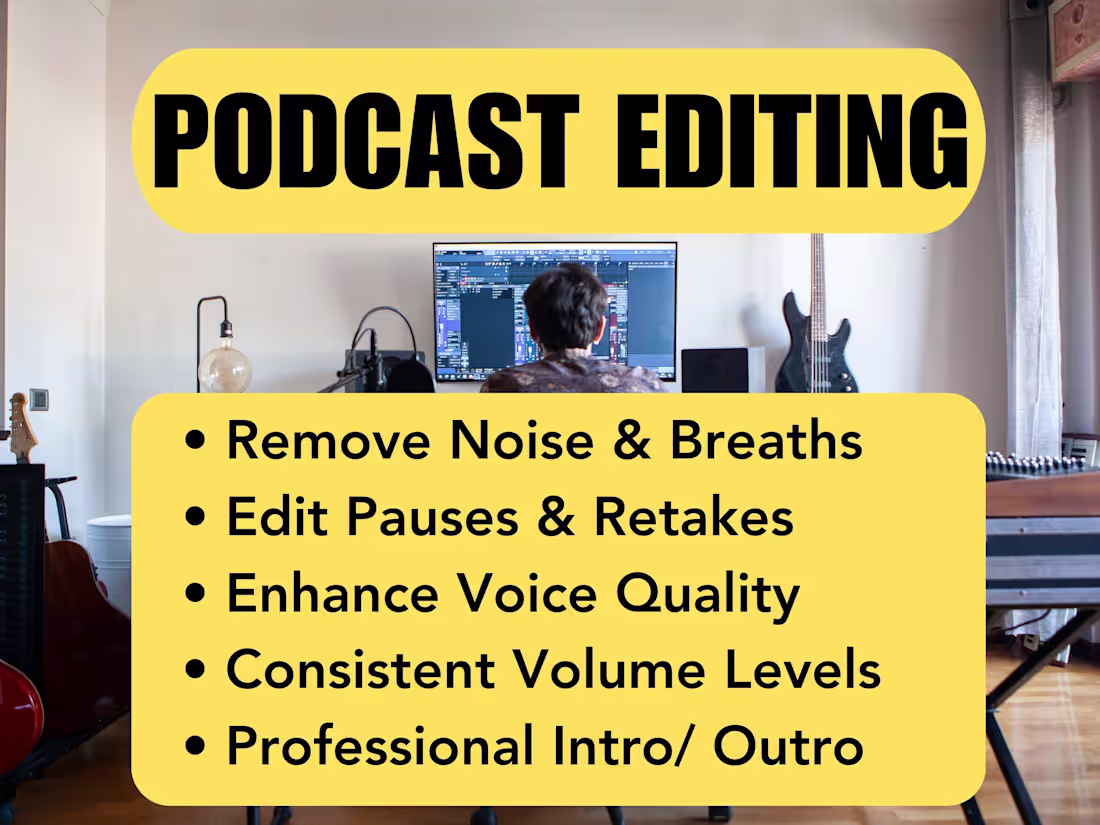 Cover image for Podcast Overhaul: From Raw Audio to Professional Sound