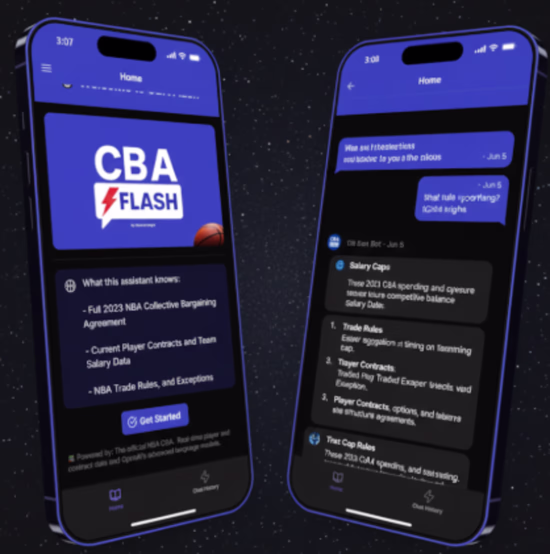 Cover image for NBA CBA Insight — AI-Powered Contract Assistant