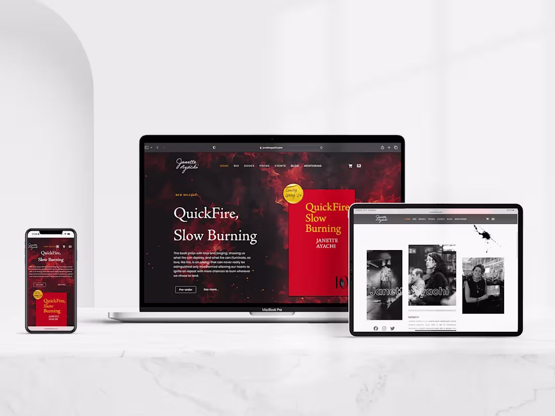 Cover image for Custom Web & UX Design for Stunning, User-Friendly Sites