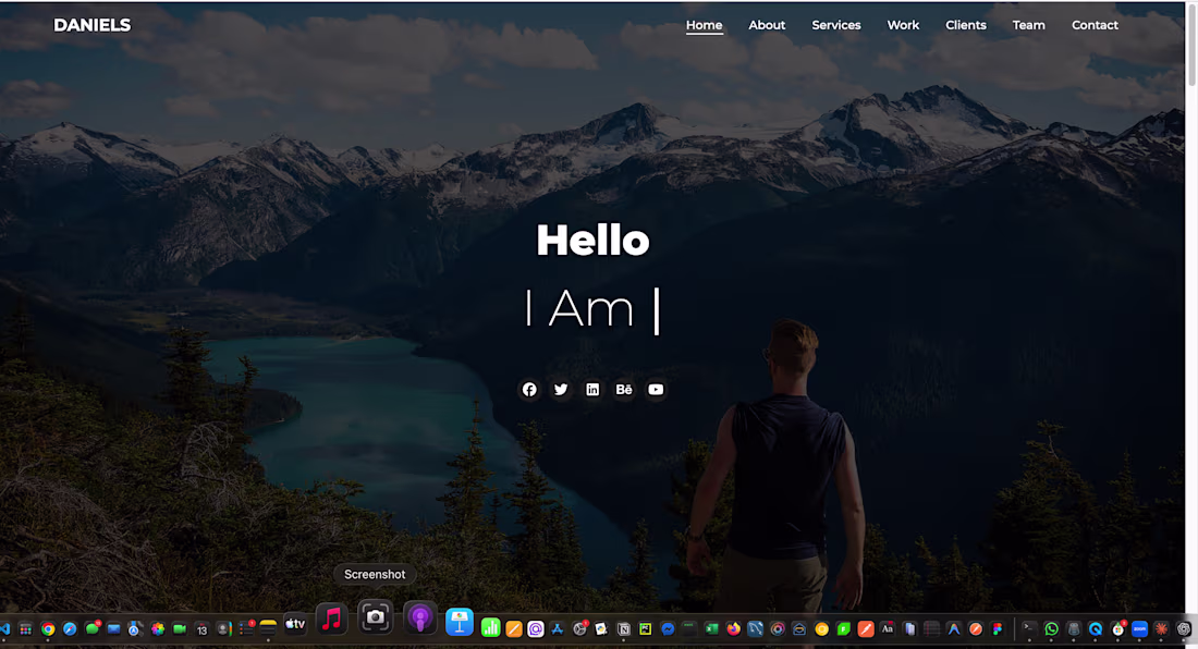 Cover image for Creative developer portfolio page design