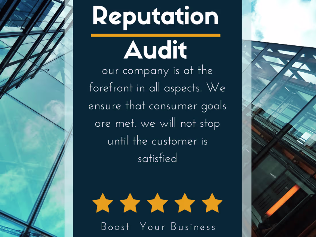 Cover image for Reputation Audit