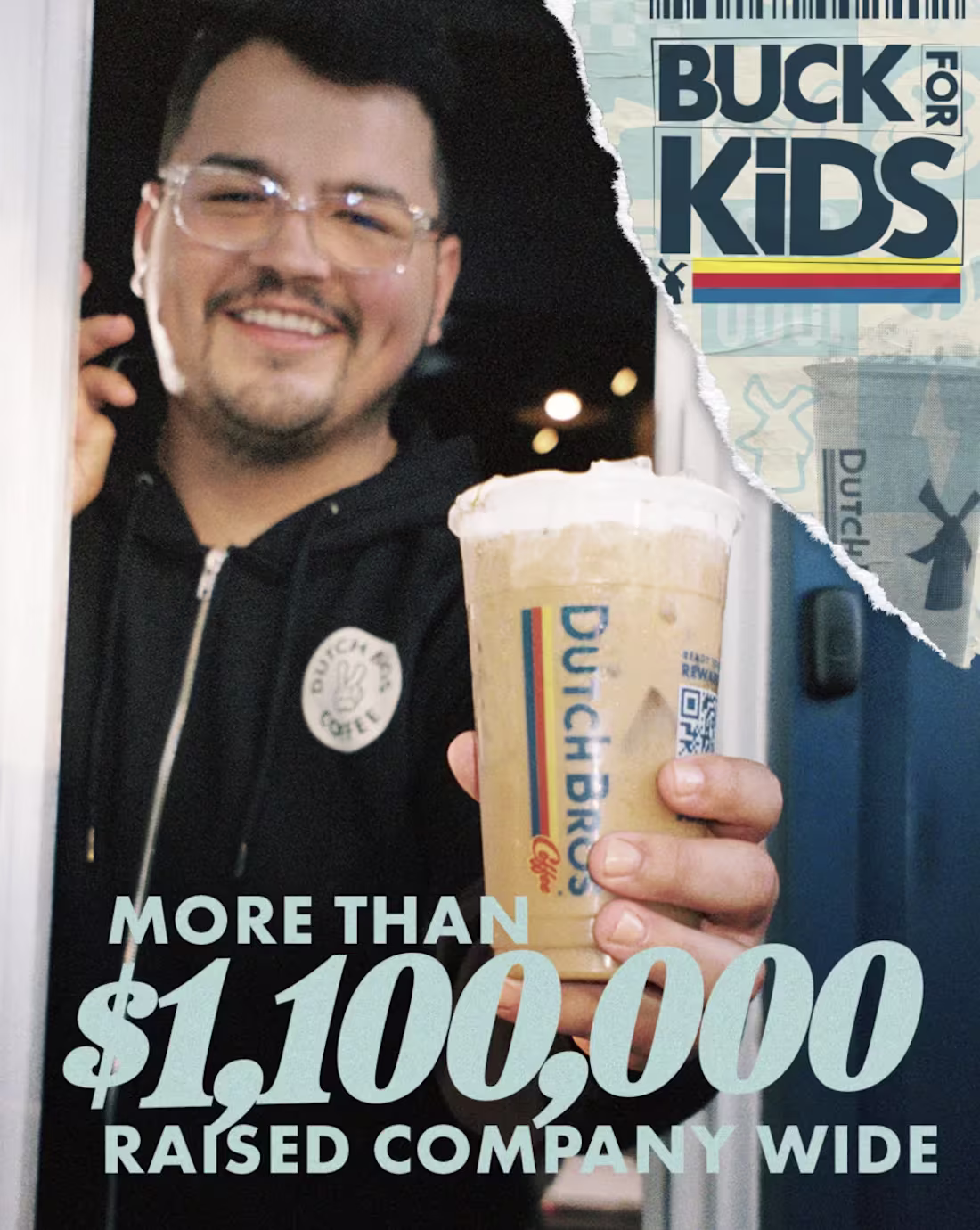 Cover image for Dutch Bros Coffee's Buck for Kids Campaign 2022