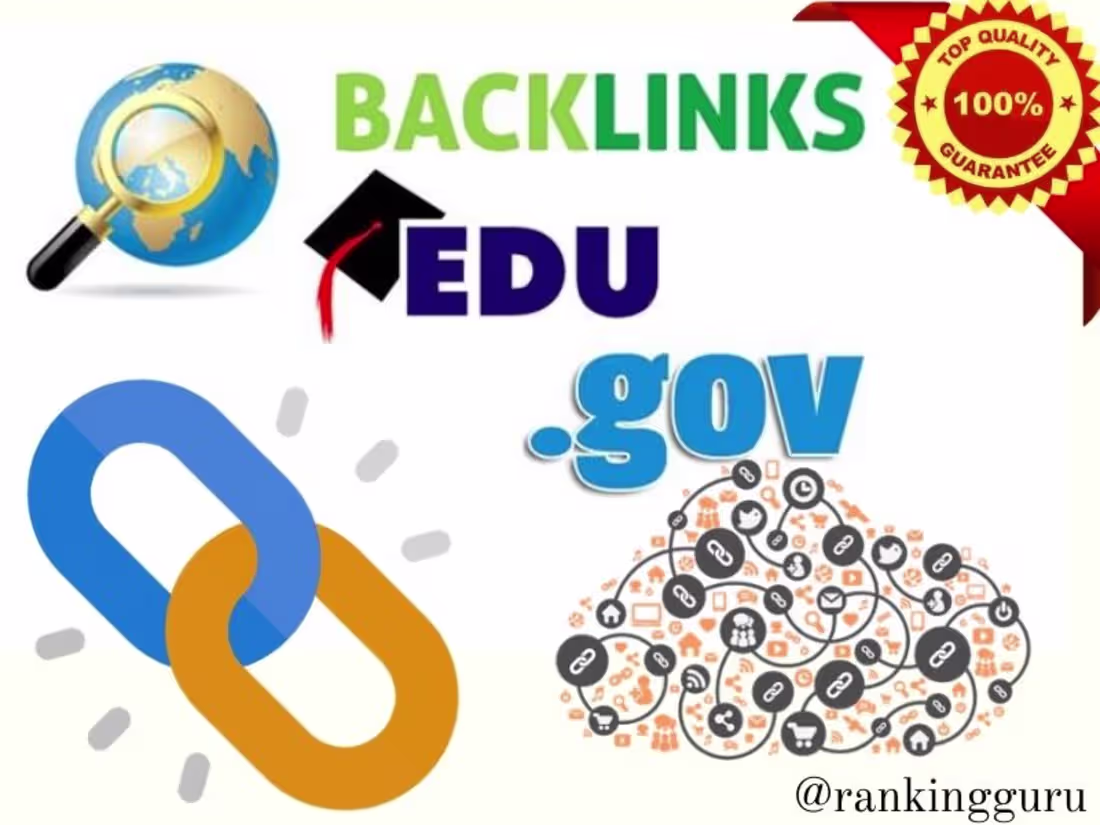 Cover image for I will manually build PR 9-7 and Mostly dofollow 50 Edu/Gov bac…