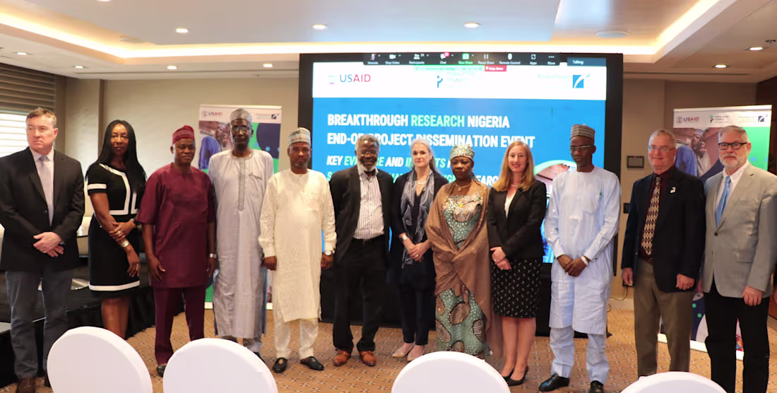 Cover image for Breakthrough RESEARCH Nigeria: Catalysing Social and Behaviour …