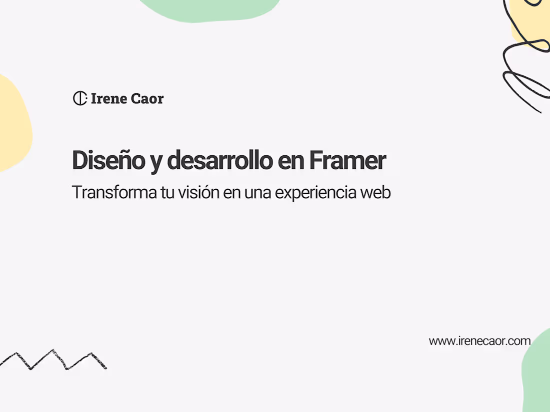 Cover image for 💻 Diseño y desarrollo en Framer