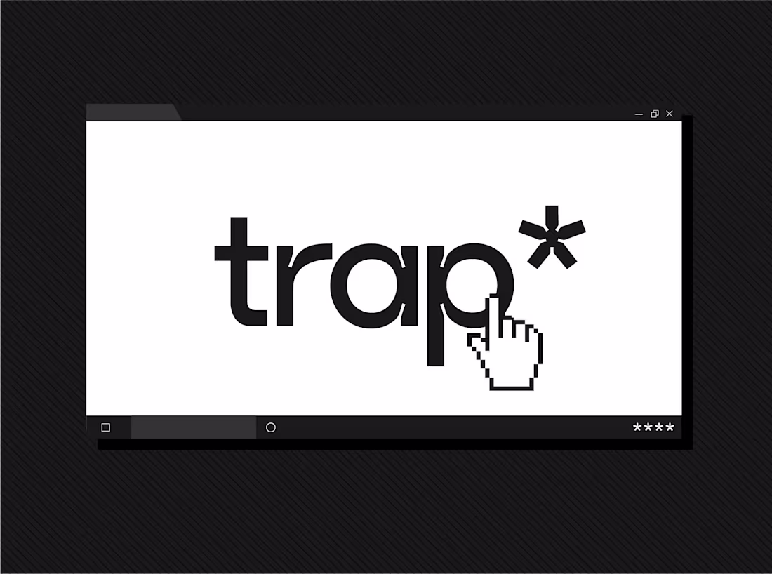 Cover image for Trap* Typeface Design