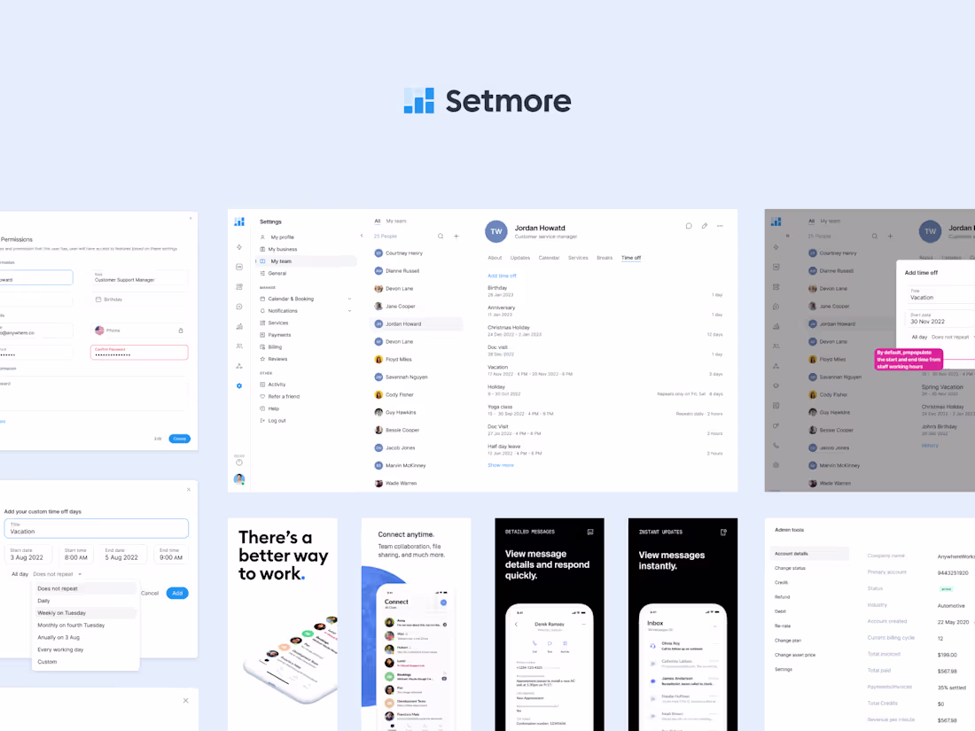 Cover image for Setmore