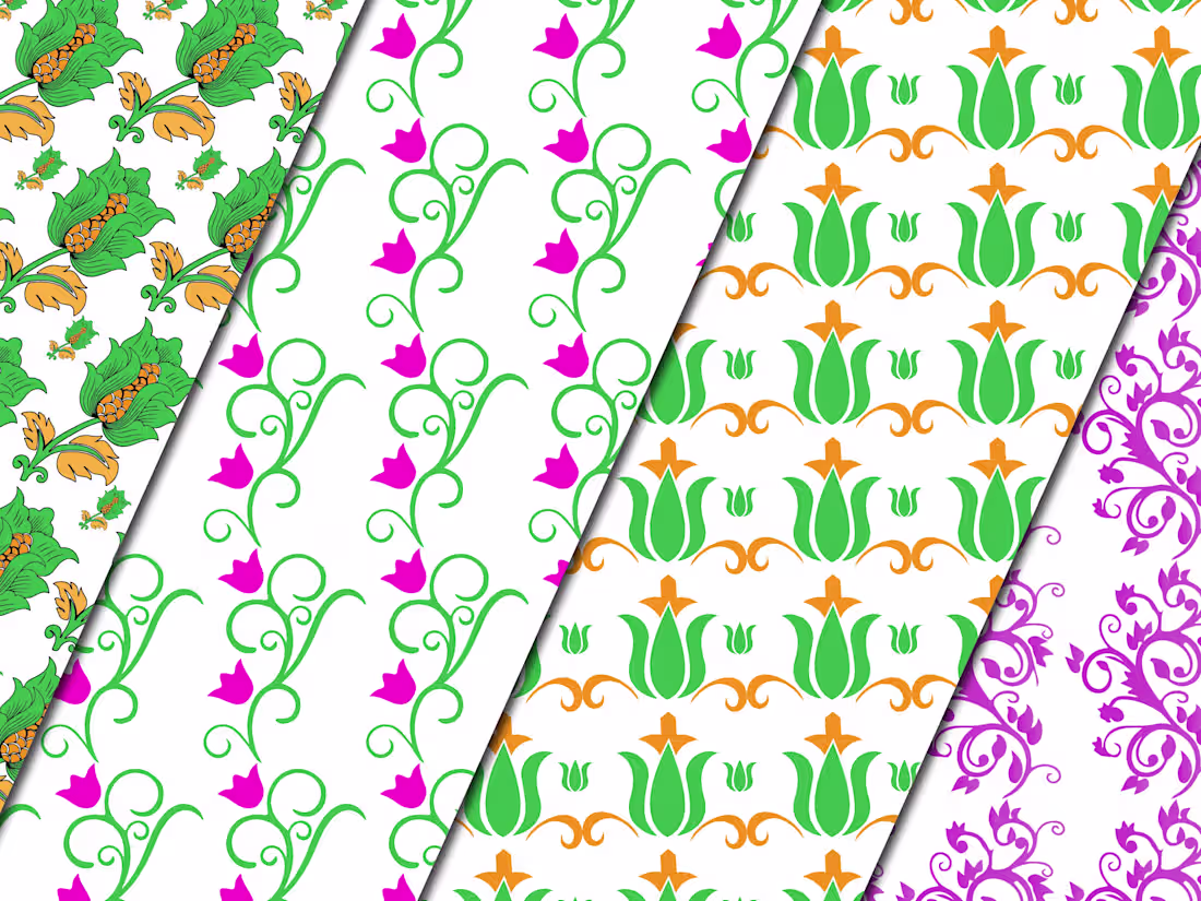 Cover image for textile seamless repeat pattern or clothing pattern design