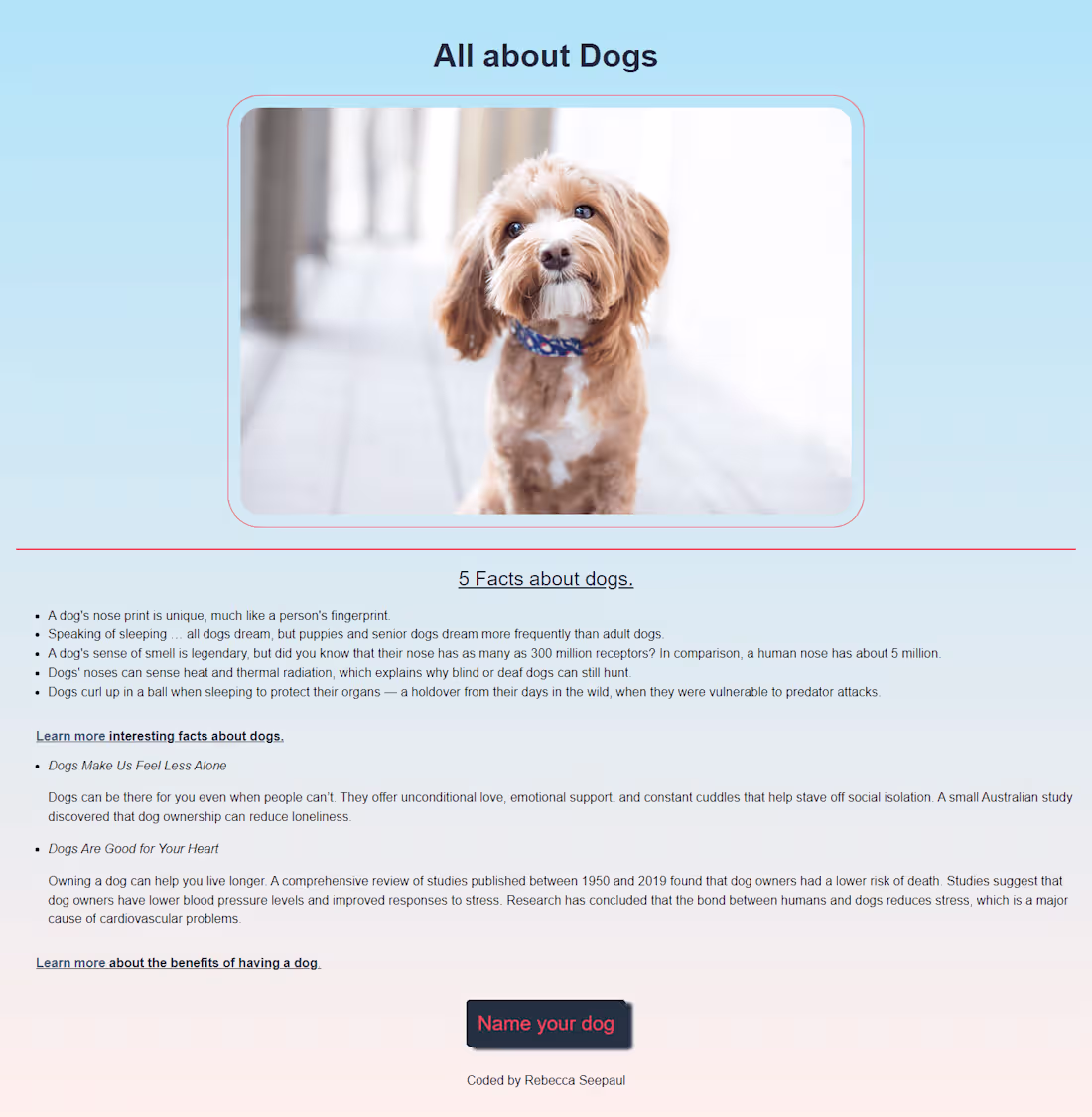 Cover image for Landing page design