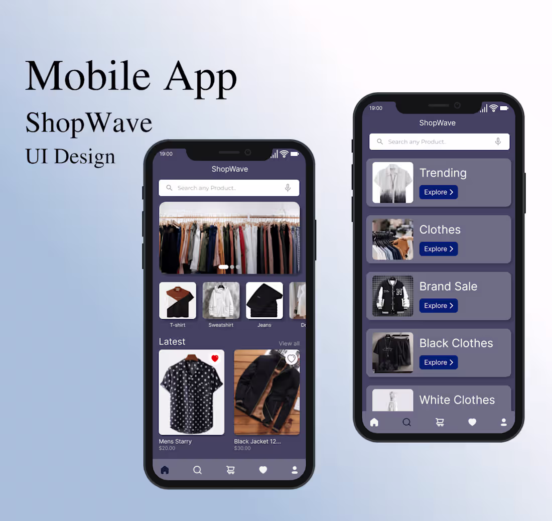 Cover image for E-commerce App ShopWave