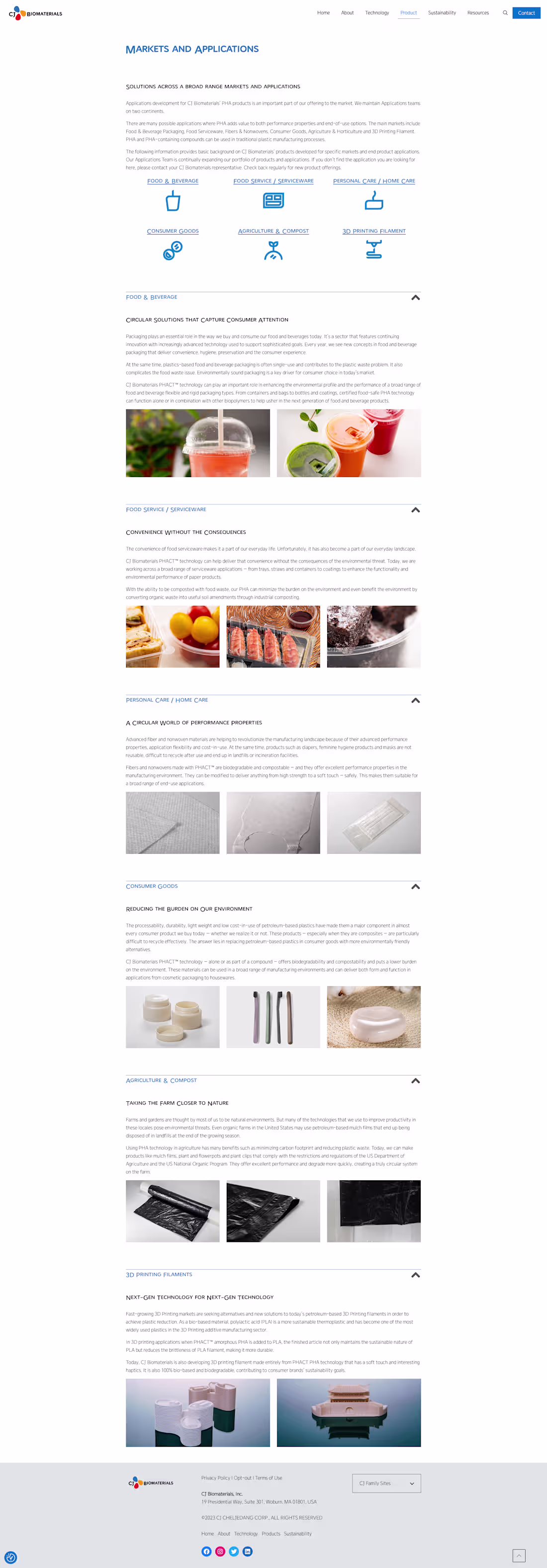 Cover image for CJ Biomaterials was a recent