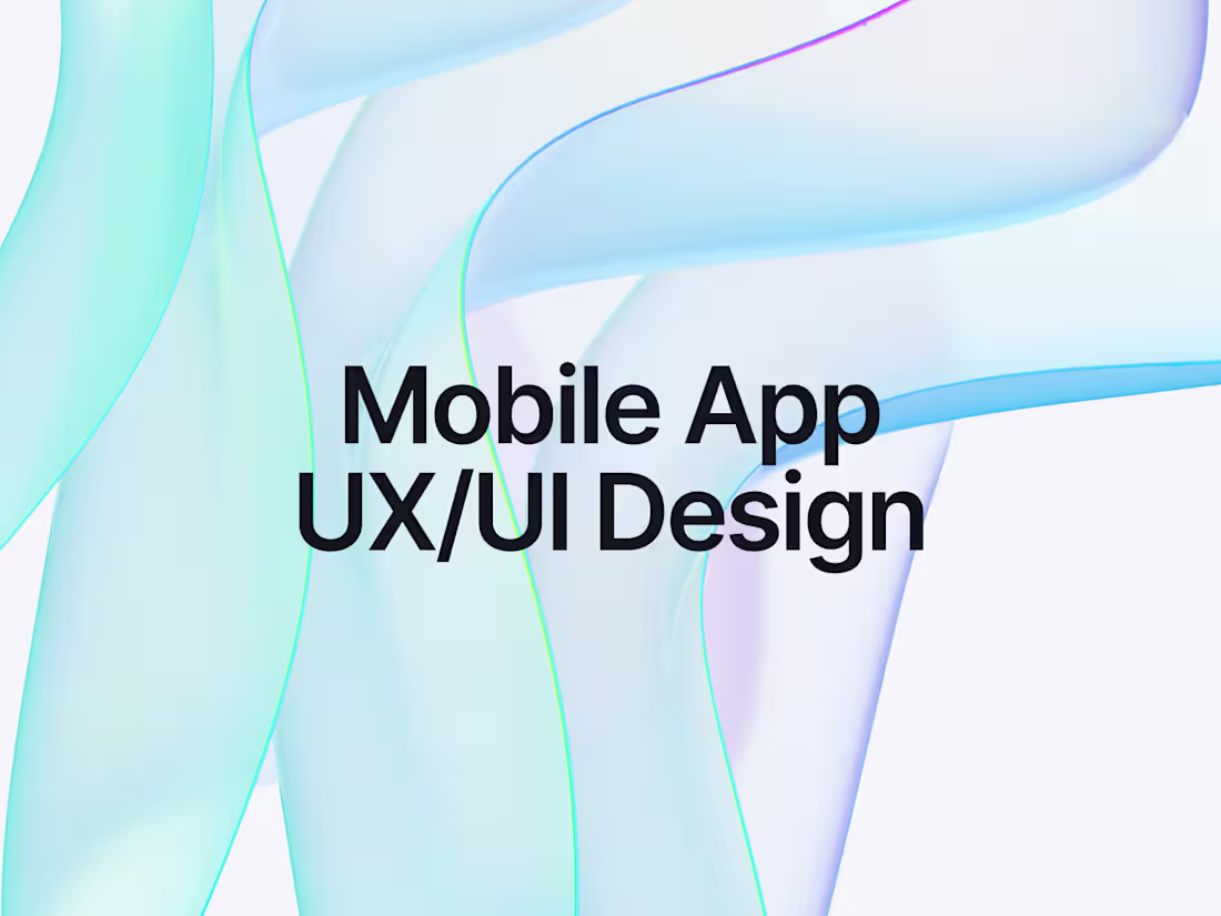 Cover image for Mobile App UX/UI Design for HealthTech, Wellness, AI Products