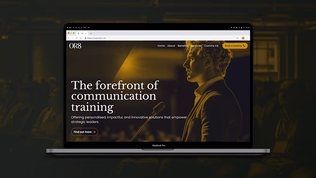 Cover image for OR8 Brand and Website Development