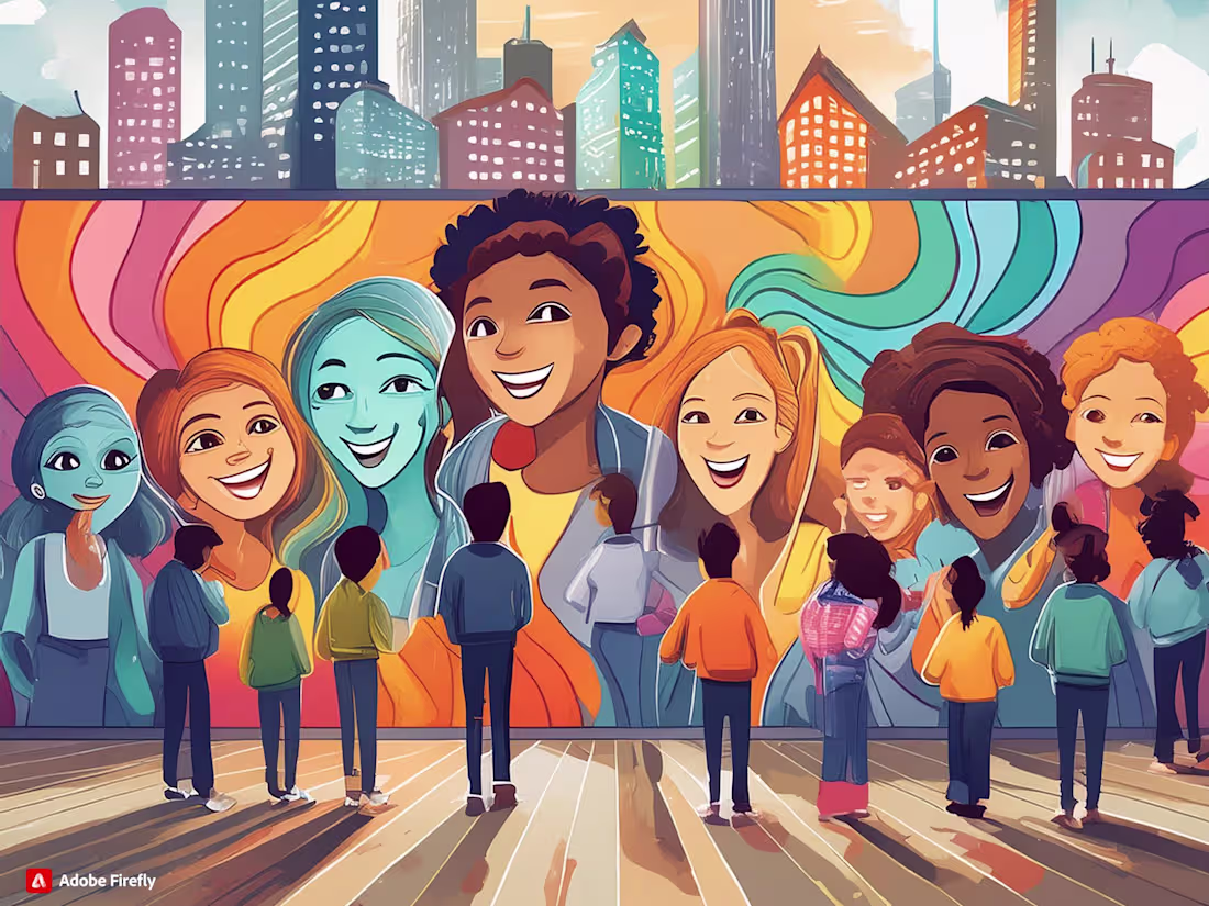 Cover image for Creative Canvas: Empowering Youth Through Art